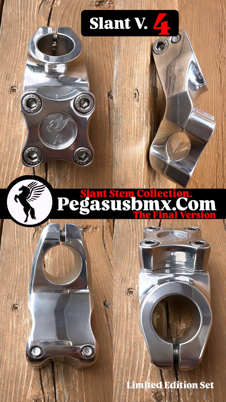 SL50 Version4- slant stem collection | PegasusBMX